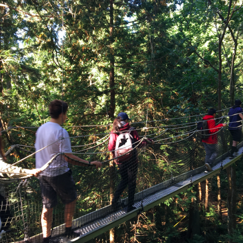 Engaging with each other while engaging with nature